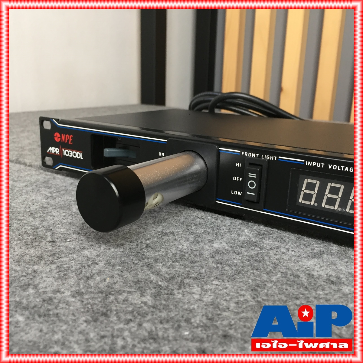 ปลั๊กพ่วงติดแร็ค MPR-1030DL ปลั๊กติดแร็ค ปลั๊กไฟตู้แร็ค ปลั๊กไฟติดตู้แร็ค รางปลั๊ก ปลั๊ก ติดแร็ค MPR 1030 DL AC Outlet