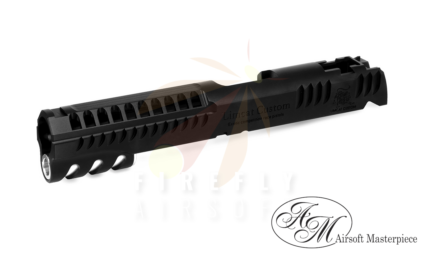 Airsoft Masterpiece “LimCat Custom 2024” Slide for Hi-CAPA 5.1 (Black)