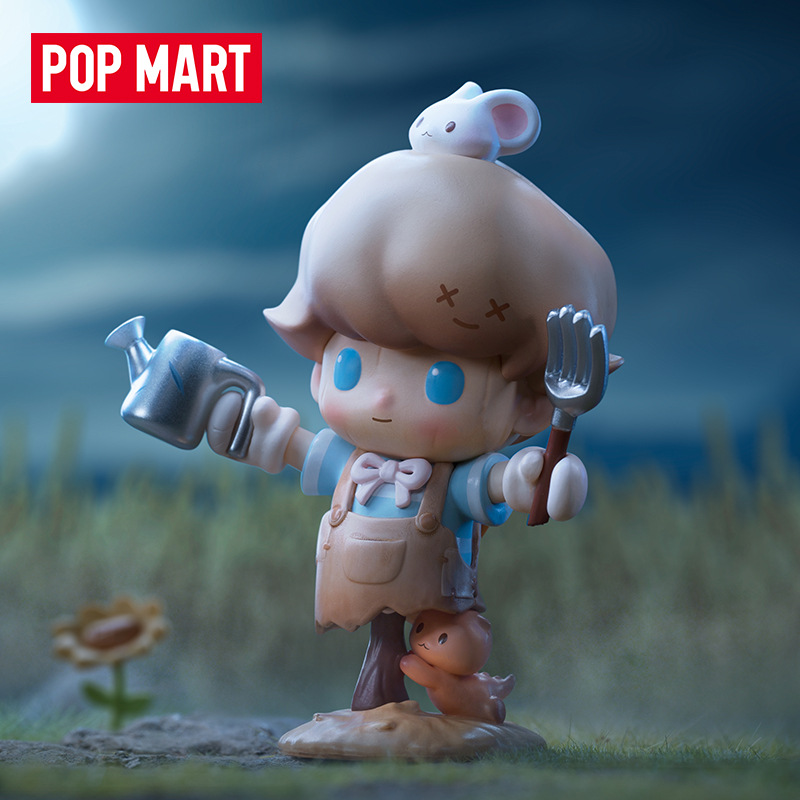 POPMART DIMOO No Sleep Tonight Series Figures Trendy Creative Blind Box Gift ยกเซ็ท
