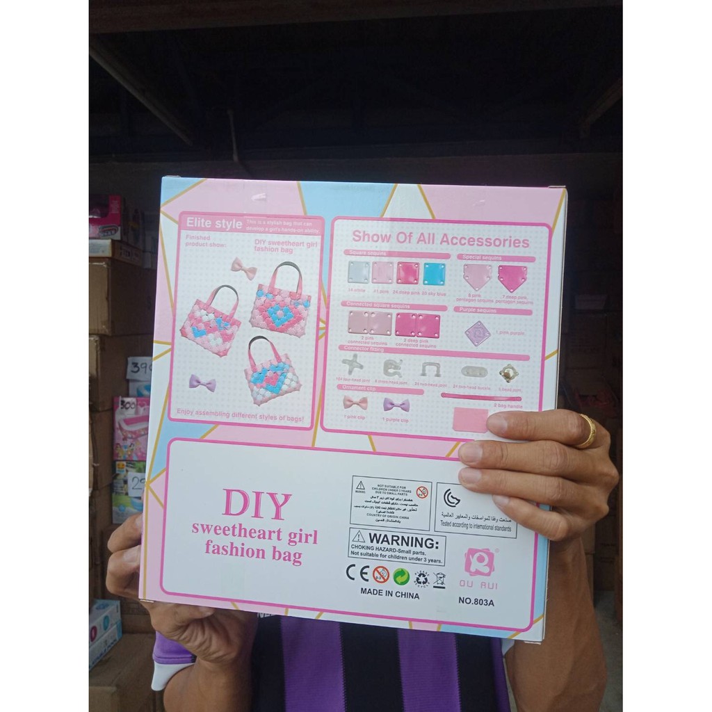 803A ของเล่นเด็กงานประดิษฐ์ทำกระเป๋าDIY