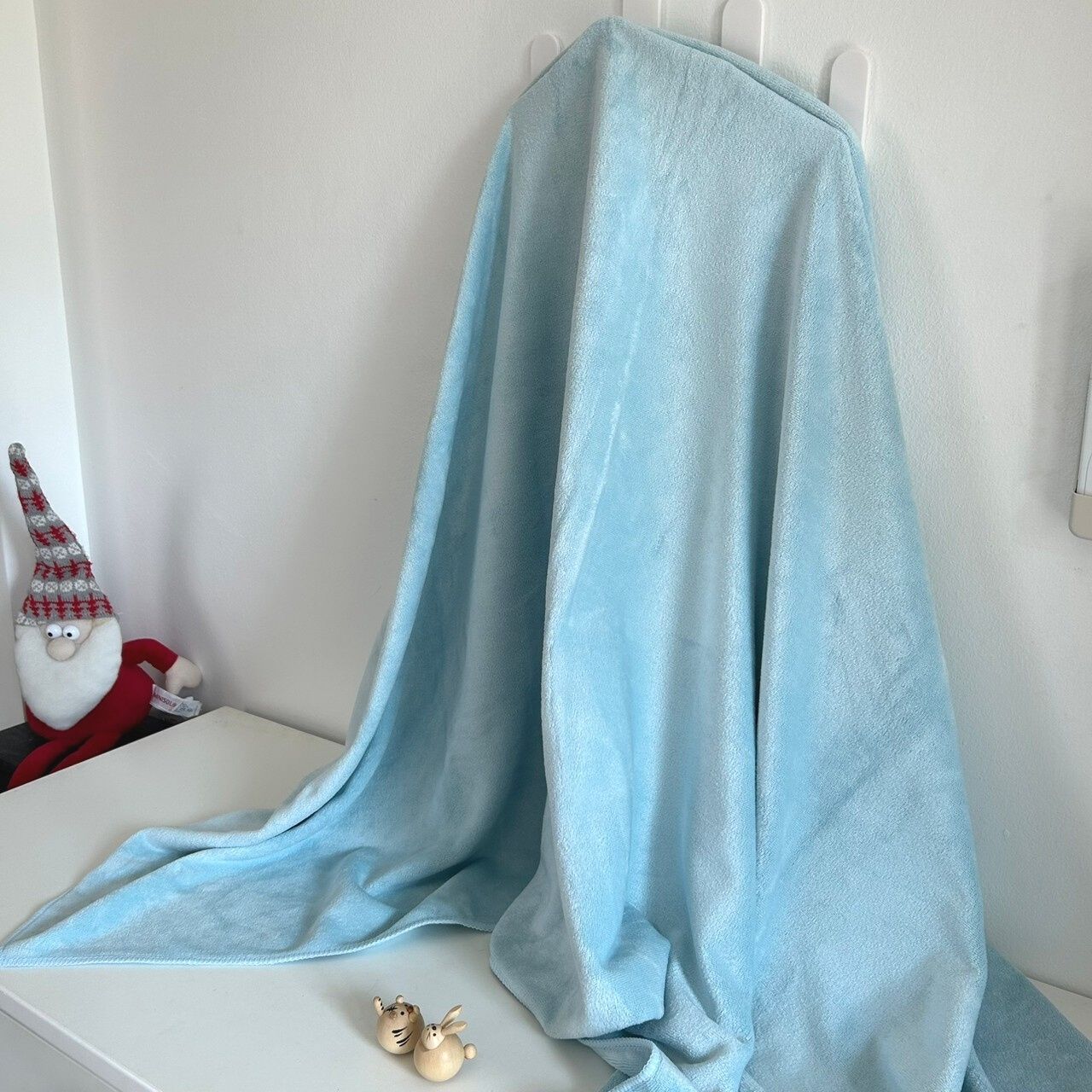 🍀HAVEN Towel Microfiber🍀ผ้าเช็ดตัว ผ้าขนหนู ไมโครไฟเบอร์ ขนาด 28*56 นิ้ว HAVEN แท้💯Mc Sweet : Blue