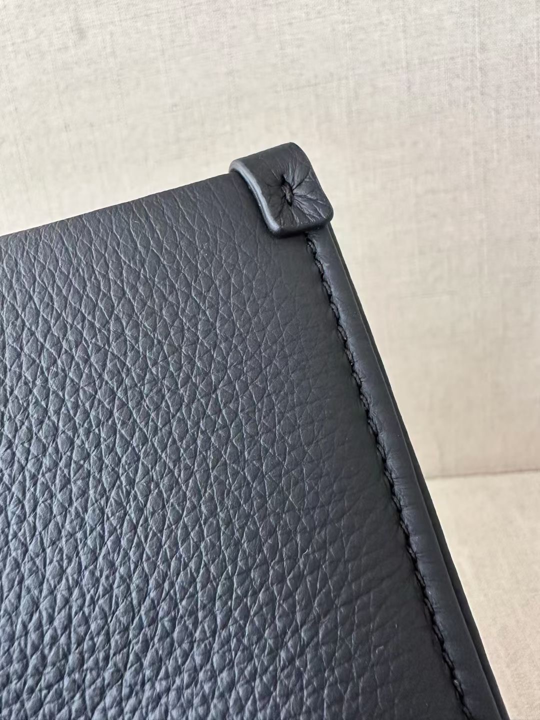 **do** กระเป๋าเดินทางหรือใส่เอกสาร Zegna BLACK DEERSKIN TOTE BAG หนังกวางนุ่ม สินค้าใหม่ ของแท้