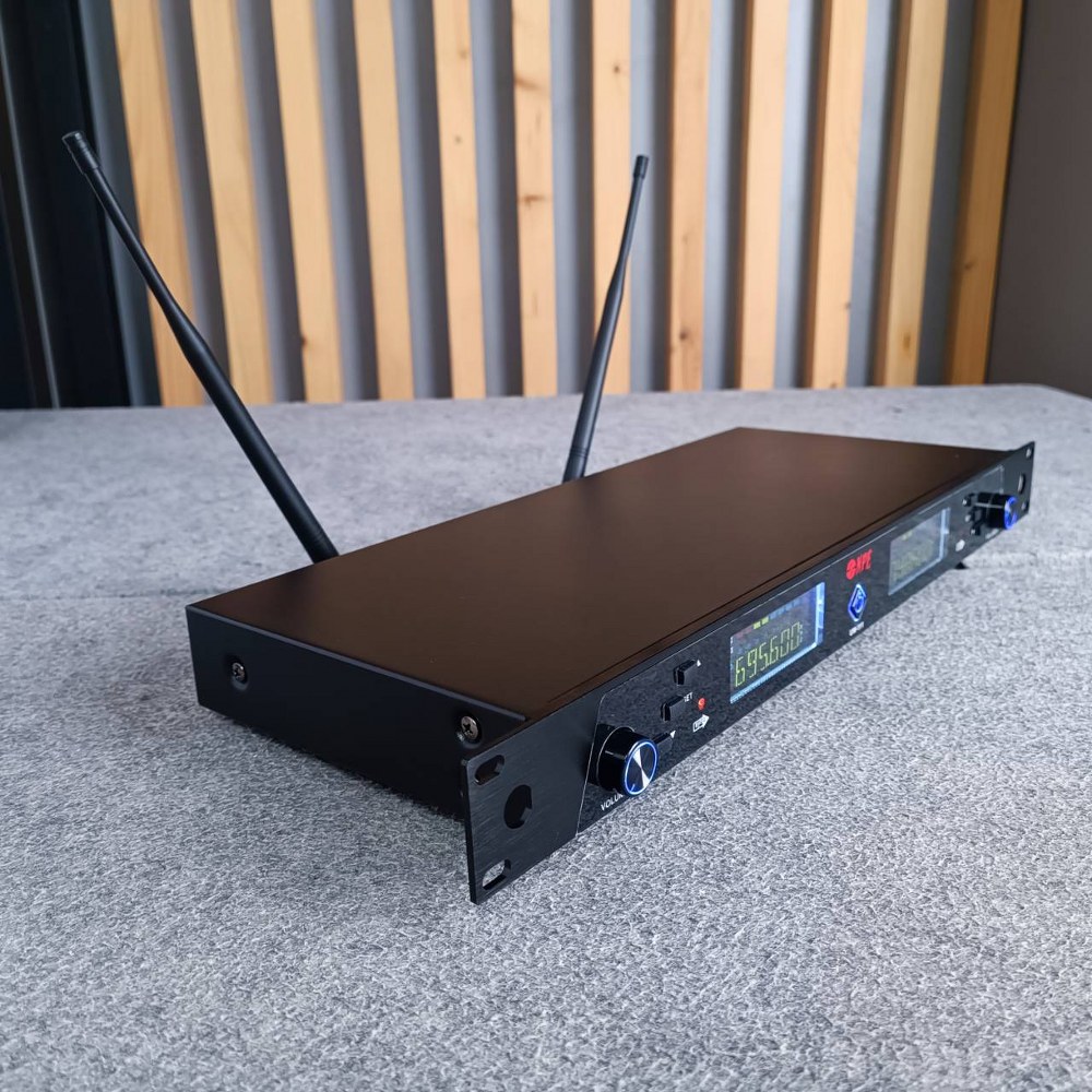 NPE UW-111/MH-58/MH-58 ไมค์ลอยคู่ ไมโครโฟนไรสาย คลื่นความถี่ใหม่ UHF (694-703MHz/748-758MHz) UW 111 / MH 58 เอไอ-ไพศาล