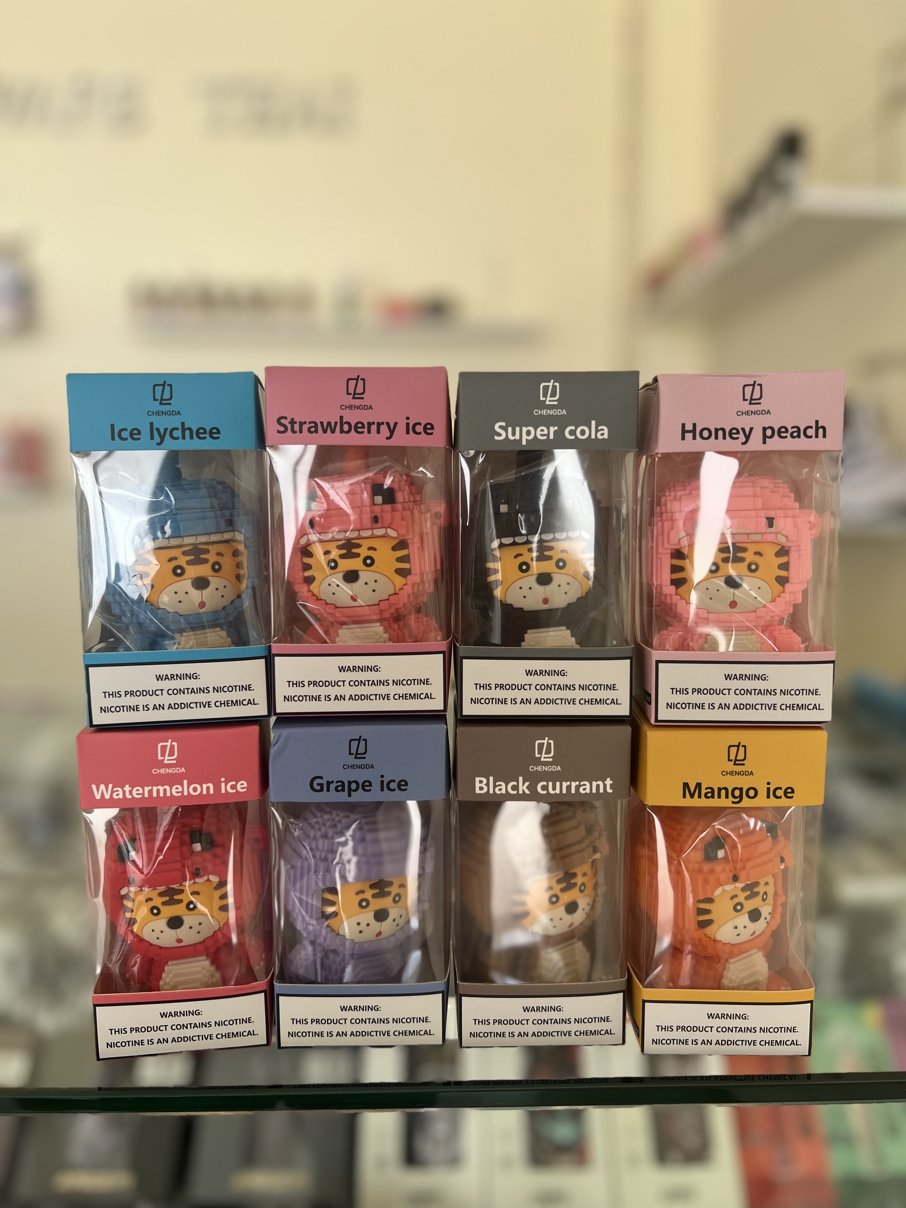 📌sale โปรโมชั่น Chengda Tiger Disposable Pod 6000Puffs 20MG