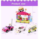 XB-12012 ของเล่นเด็กเลโก้ร้านค้า 734 ชิ้น กล่องใหญ่