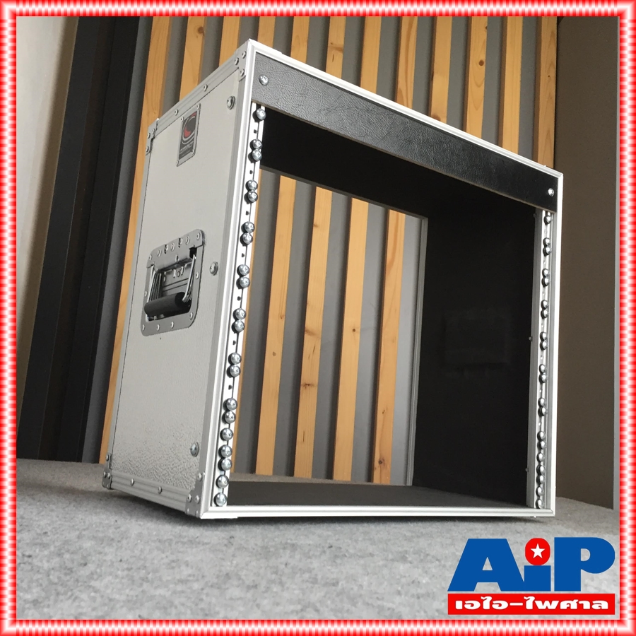 COMPACT EL-10 RACK สีเงิน เปลือยหน้า-หลัง (ไม่มีฝาปิด) ลึก11นิ้ว EL10 EL 10 แร็คเครื่องเสียง กล่องเก็บเครื่องเสียง คอมแพ็ค ตู้แร็ค