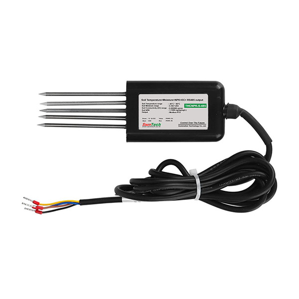 Soil Temperature ,Moisture, EC (Conductivity) and NPK Sensor