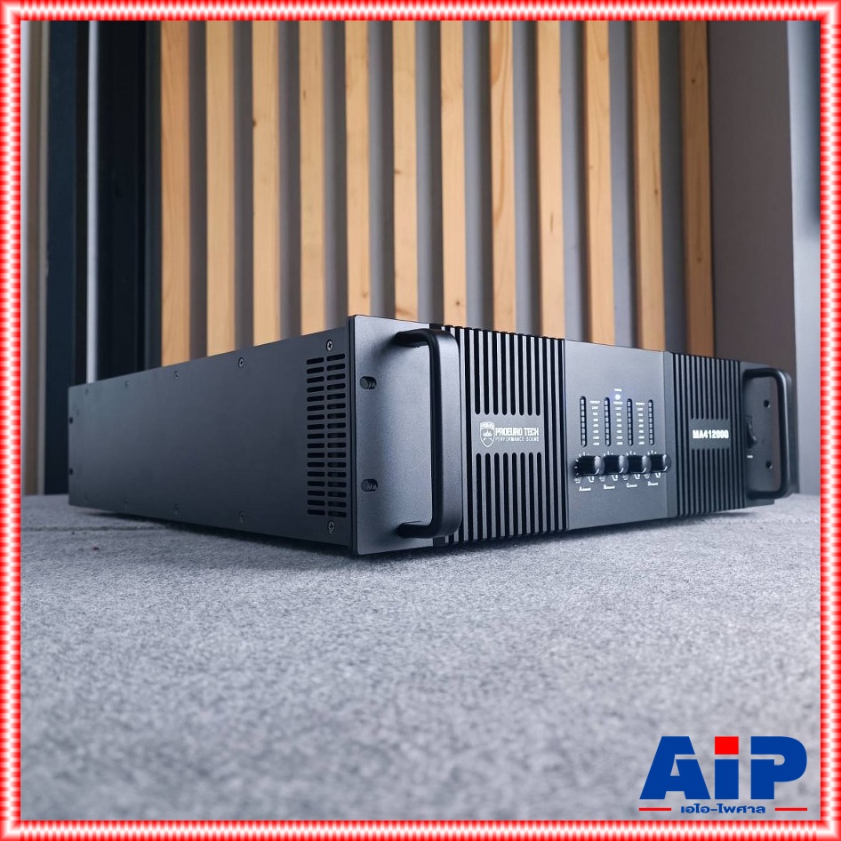 PROEUROTECH MA 41200Q POWERAMP โปรยูโรเทค เพาเวอร์แอมป์ แอมป์ขยายเสียง เครื่องขยายเสียง MA41200 Q MA-41200Q เอไอ-ไพศาล