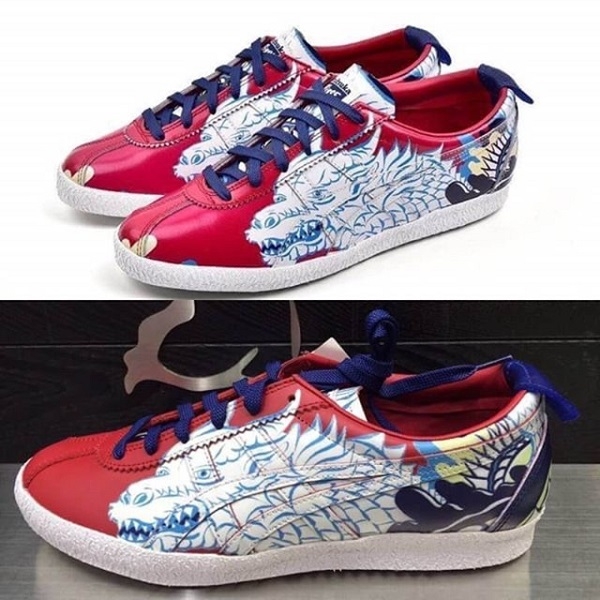 Mexico 66 Delegation - Ambassadors (Red / Red) Dragon ลายมังกรแดง