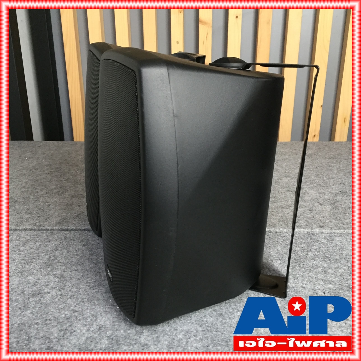 *ราคาต่อ1คู่ 2ใบ* ตู้ลำโพง NPE 6 นิ้ว รุ่น HB-602T 2สีดำ ลำโพงติดผนัง HB602T พร้อมขาแขวน ลำโพงแขวน 6นิ้ว มีลาย