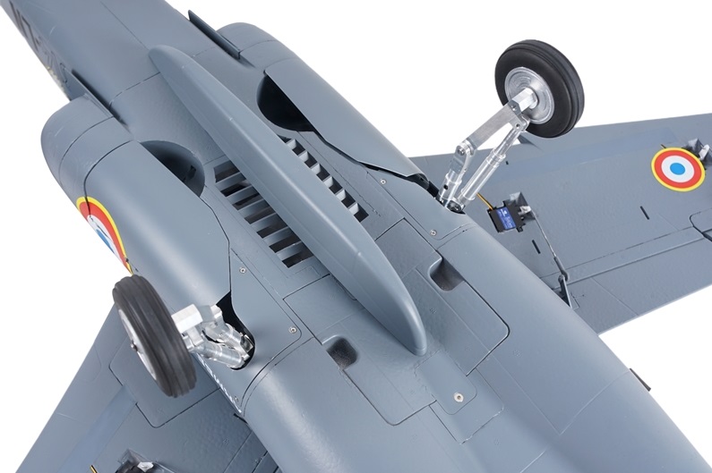 เครื่องบินโฟม ดักแฟน Alpha XFly 80mm Alpha EDF JET (Gray) ตัวลำ+ชุดไฟ (ไม่รวม แบต รีซีฟ รีโมท)