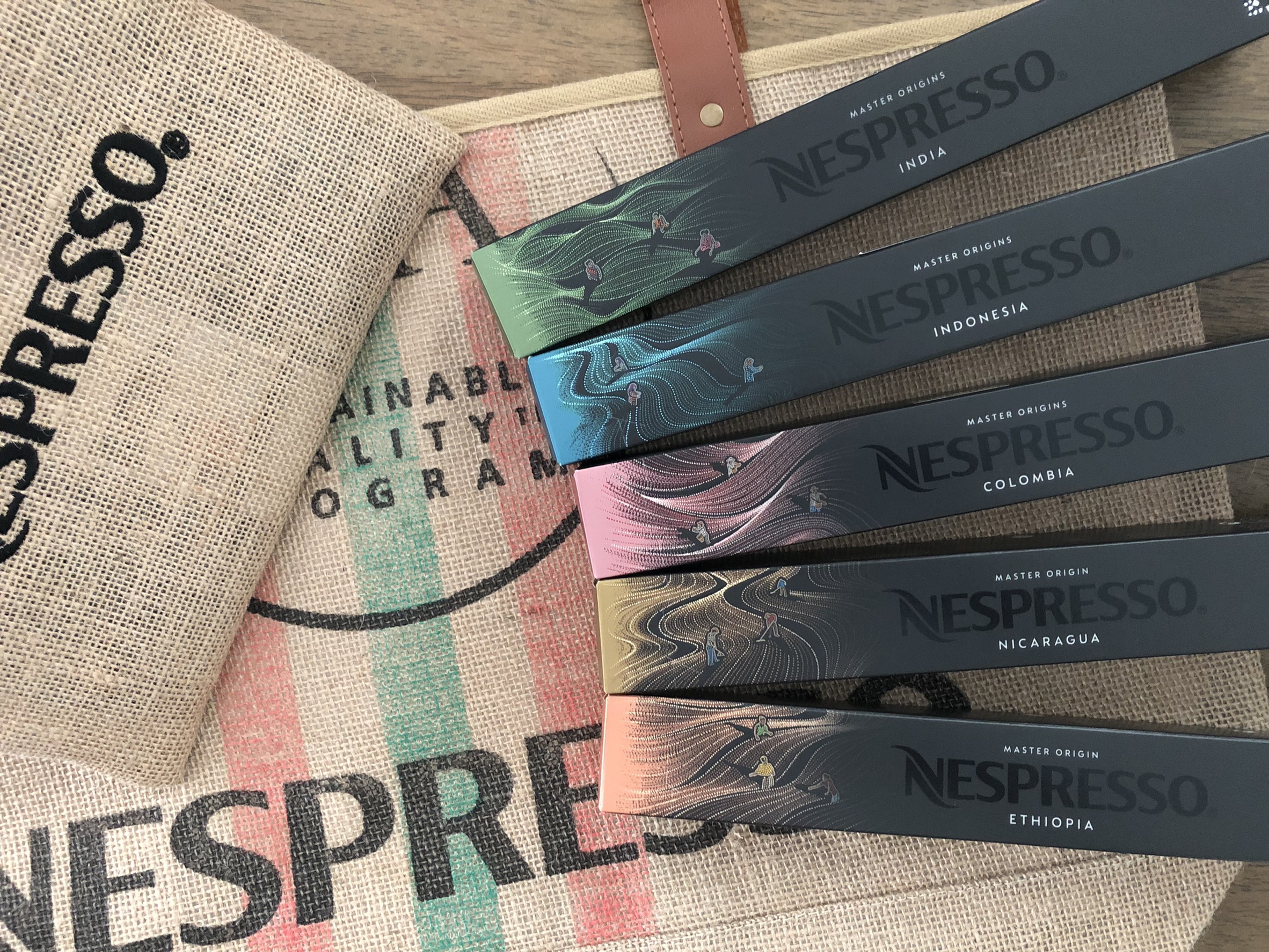 🍁แพ็ค 5 กล่อง🍁 แคปซูลกาแฟ เนสเพรสโซ่ Capsules Nespresso ของแท้ 💯Nespresso Capsules : Master Origin