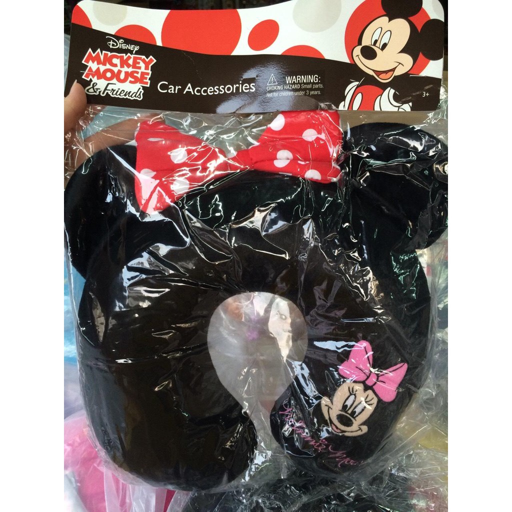 DMS515-014 ของใช้หมอนรองคอลายมินนี่เม้าส์ ลิขสิทธิ์ถูกต้อง