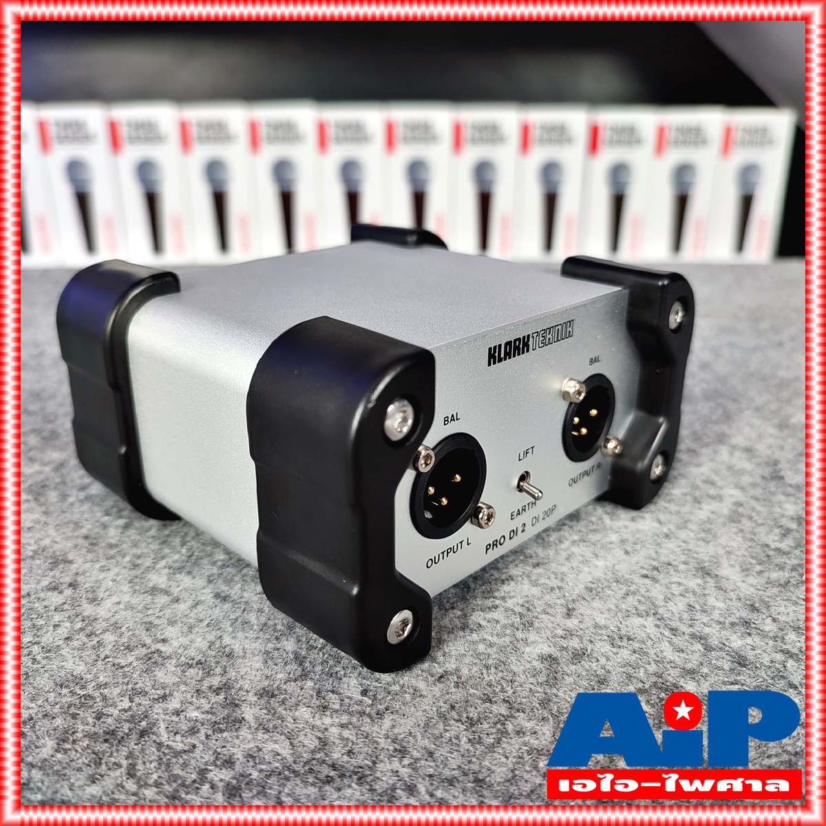 KLARK TEKNIK Di-20P Passive Stereo Direct Box Di20P Di20 P Di 20 P DI BOX ไดเร็คบ๊อก +++