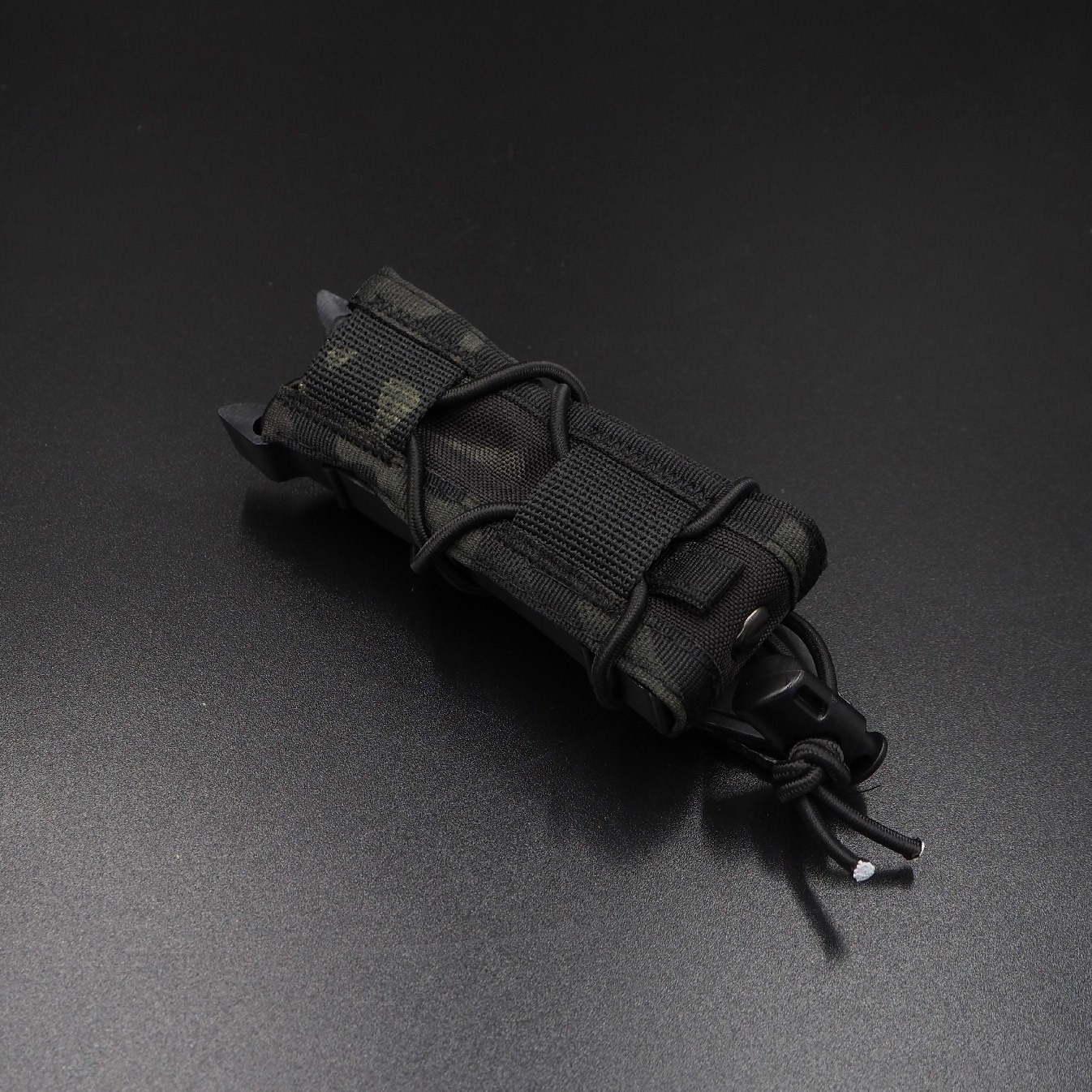 ซองแม็กกาซีนเดี่ยวทรง TACO (Wosport) Tiger Type 9mm Magazine Pouch [ MG-48 ]
