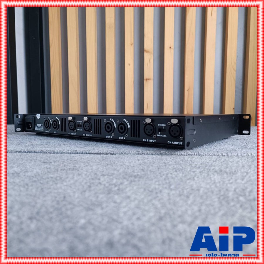 PROEUROTECH MA-4450 POWERAMP 1U 4CH พาวเวอร์แอมป์ แอมป์ขยายเสียง ซัพพลายแบบสวิทชิ่ง PROEURO TECH(โปรยูโร่ เทค) MA 4450 MA4450 เอไอ-ไพศาล