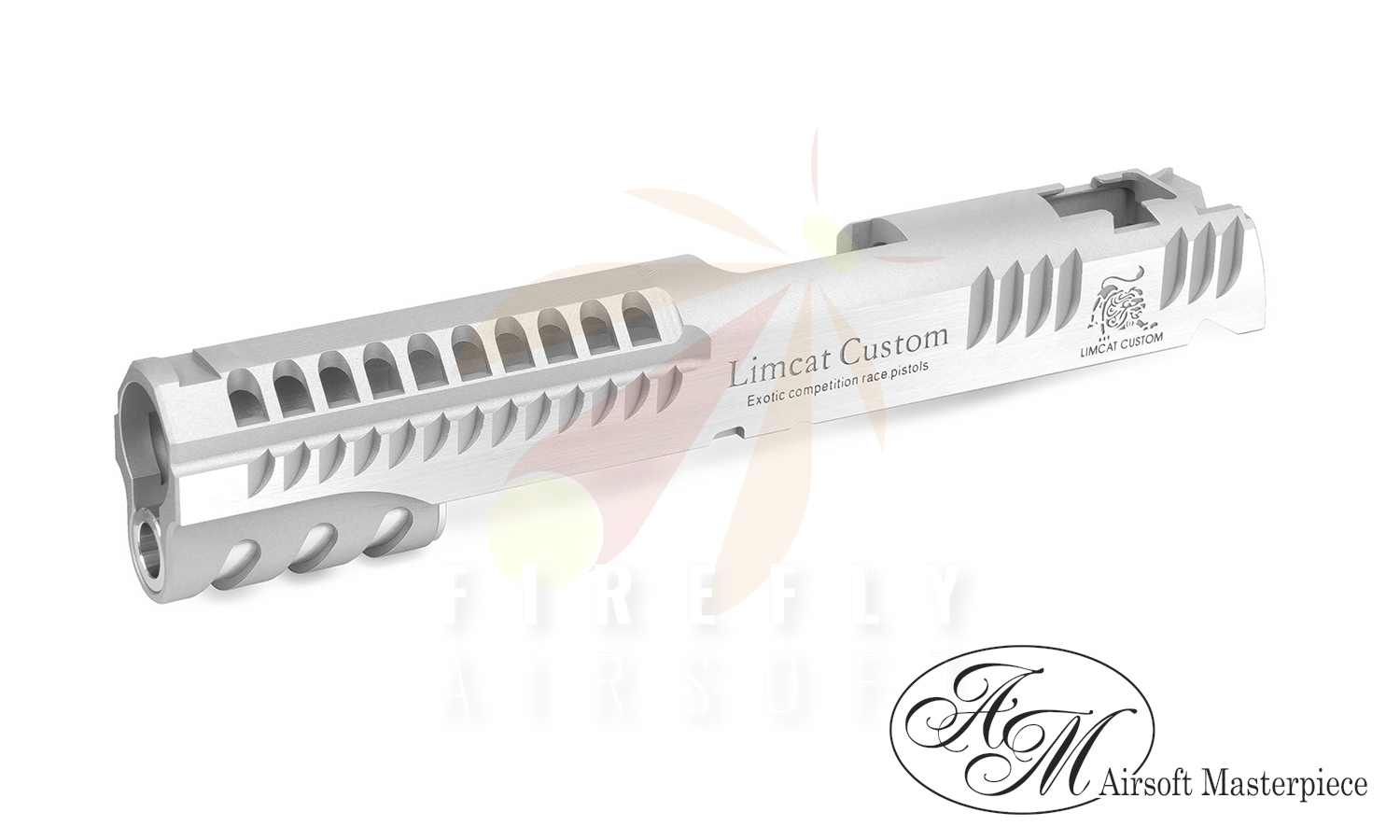 Airsoft Masterpiece “LimCat Custom 2024” Slide for Hi-CAPA 5.1 (Silver)