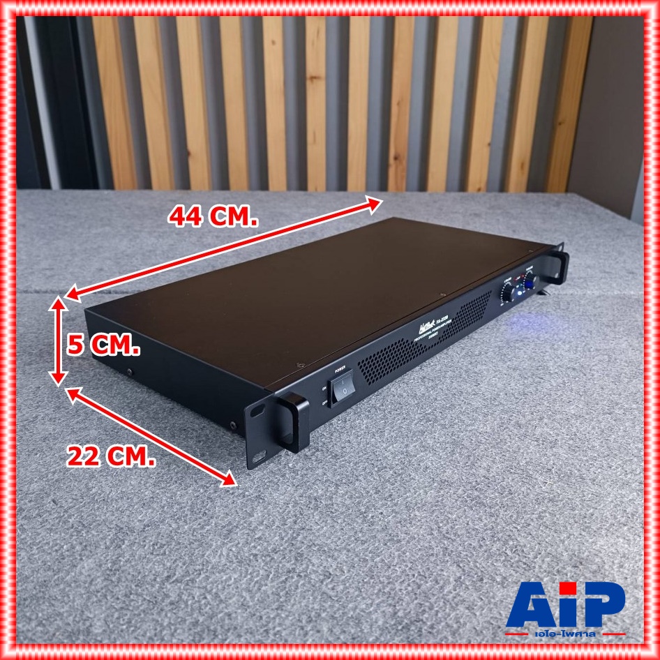 HOTROCK FA-2350 poweramp 1U 2ชาแนล พาวเวอร์แอมป์ แอมป์ขยายเสียง ซัพพลายแบบสวิทชิ่ง 2CH FA 2350 FA2350 เอไอ-ไพศาล