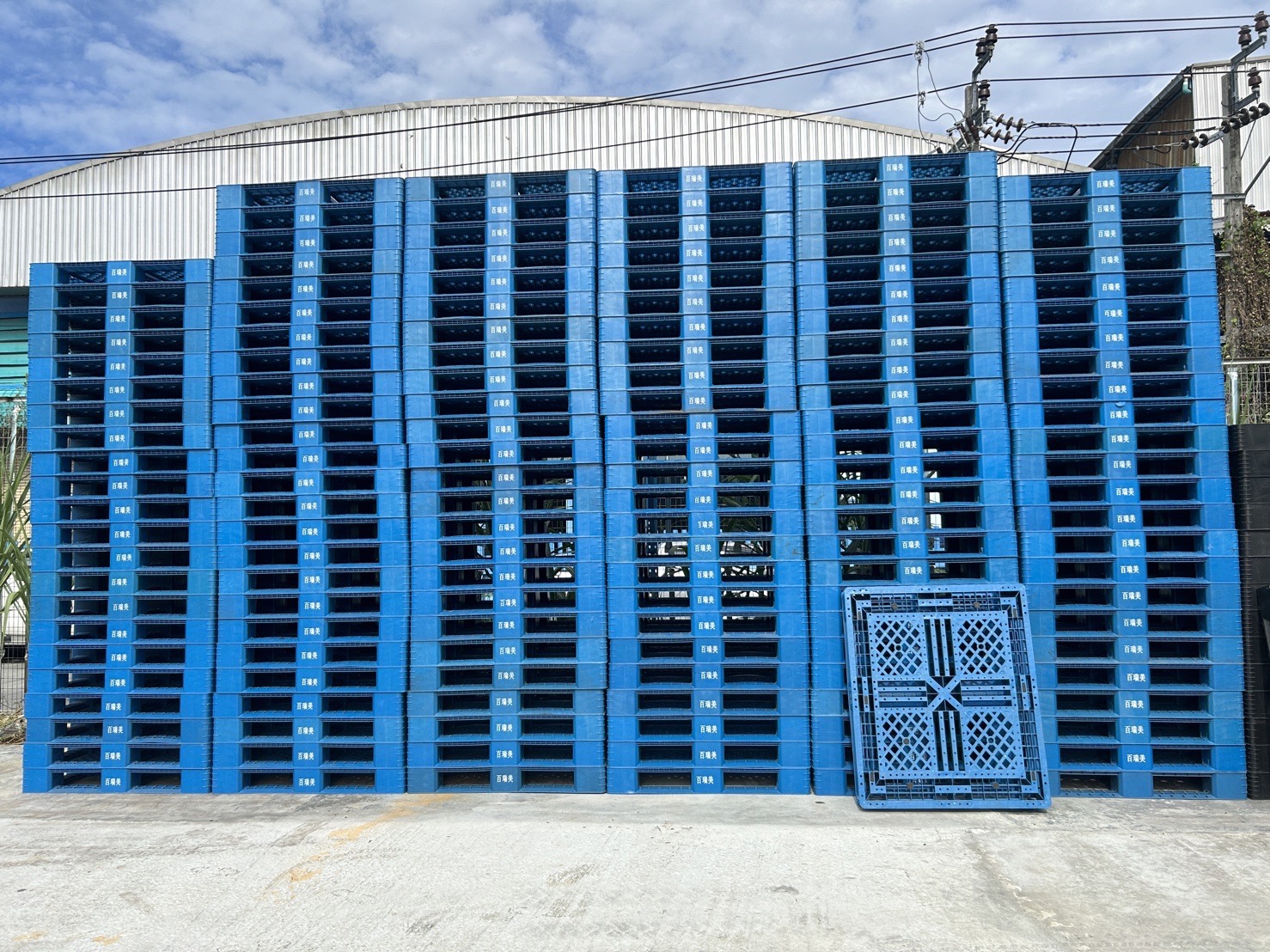 ขายพาเลทพลาสติกส่งออก380.บ