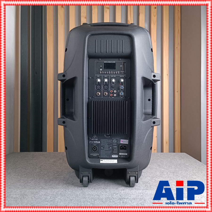 1ใบ BEHRINGER PK-115A ตู้ลำโพง15นิ้ว มีแอมป์ ตู้ลำโพง active ลำโพงแบบ 2 ทาง มีแอมป์ขยายในตัว PK 115 A PK115A ACTIVE SPEAKERS เอไอ-ไพศาล +++