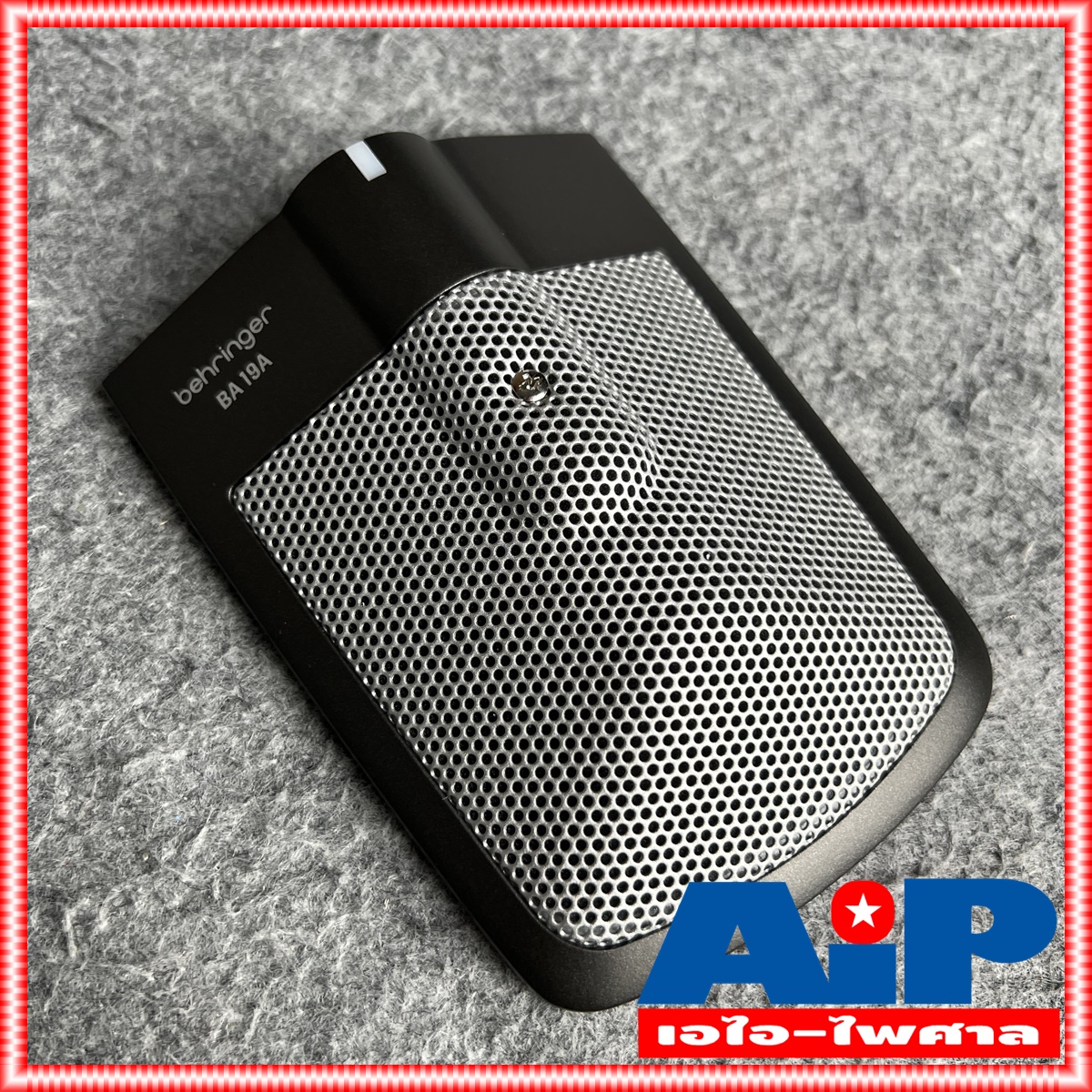 BEHRINGER BA19A ไมค์กระเดื้อง Condenser Boundary Microphone for Instrument Applications BA 19 A BA-19A ไมค์กลอง สินค้าของแท้ ประกันบูเซ่ ไมค์จ่อกระเดื่อง เอไอ-ไพศาล +++