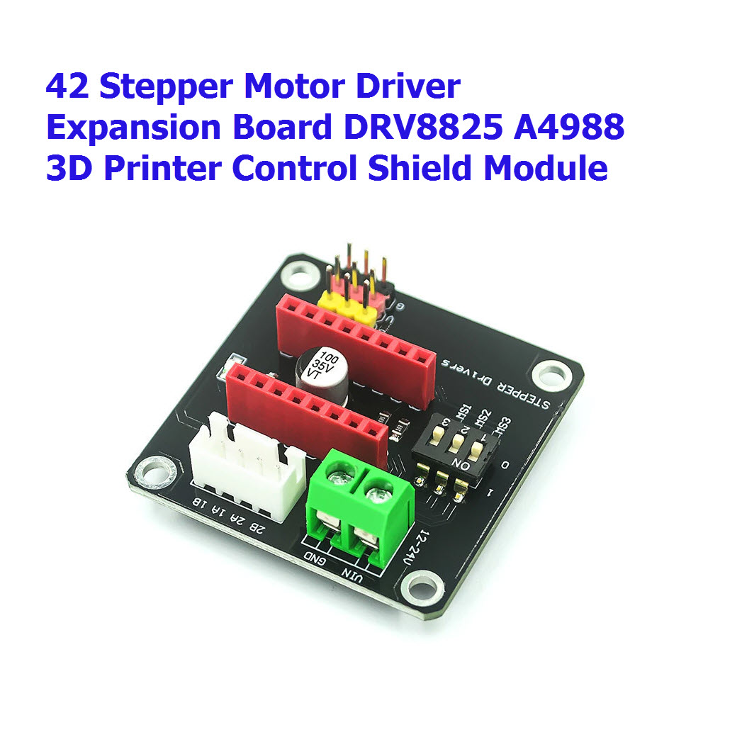 42 Stepper Motor Driver Expansion Board DRV8825 A4988 3D Printer Control Shield Module
