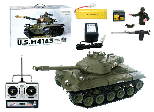 1/16 US M41A3 Walker Bulldog Smoke & Sound & Lighting