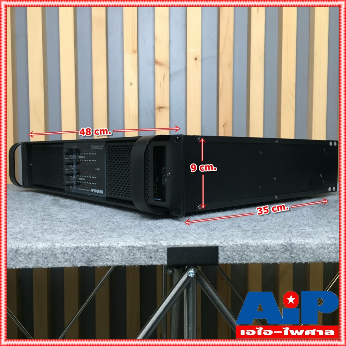 PROEUROTECH FP-10000Q POWERAMP4CH เพาเวอร์แอมป์4ช่อง เพาเวอร์ เครื่องขยายเสียง แอมป์ FP10000Q FP 10000Q เอไอ-ไพศาล