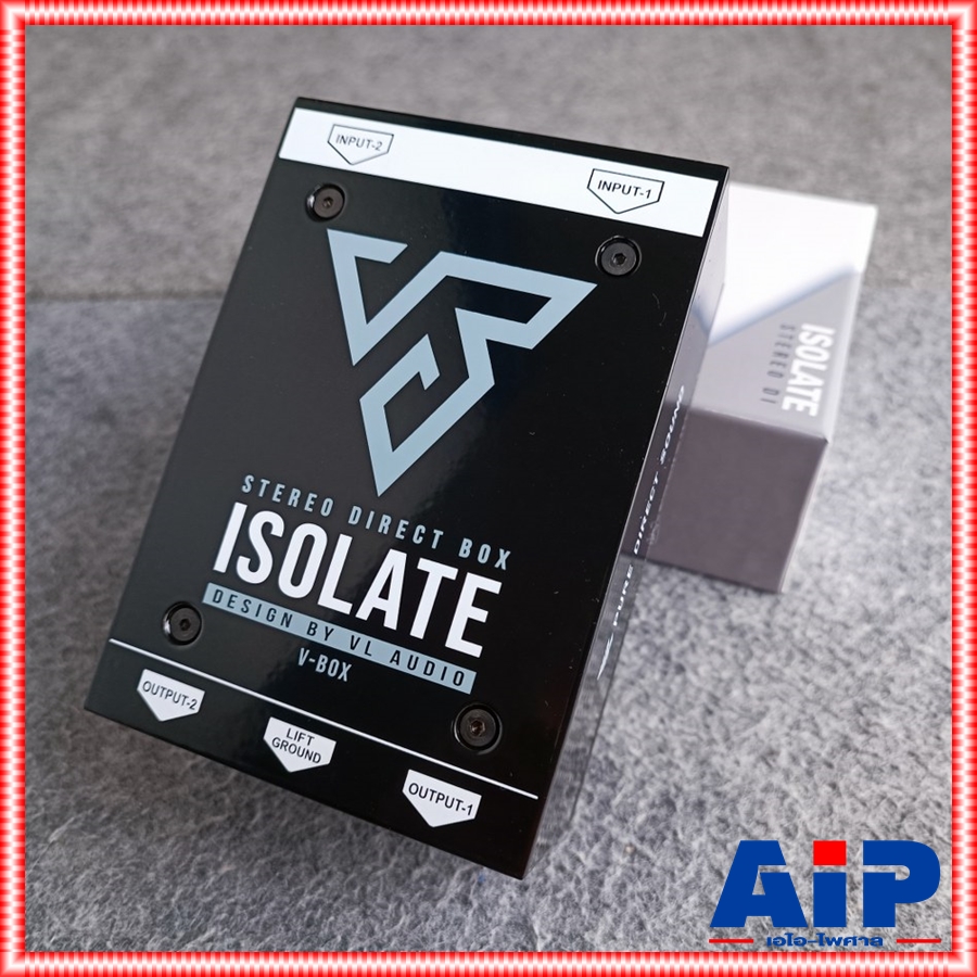 V BOX Stereo Isolate MKII V-BOX ไอโซเลทบ๊อกซ์ ป้องกันไฟย้อน รุ่นใหม่ Vฺฺฺbox เครื่องกันไฟย้อน สเตอริโอ เอไอ-ไพศาล