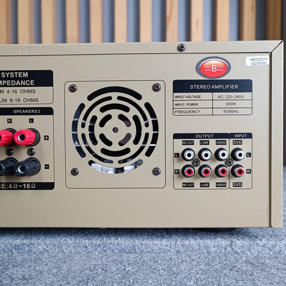 GXL KB-1011BC แอมป์+บูลทูส สีเงิน แอมป์ขยายเสียง แอมป์คาราโอเกะ KB 1011BC KB1011BC เอไอ-ไพศาล