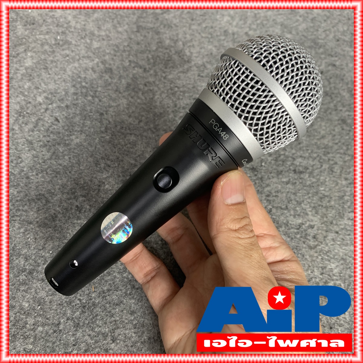 SHURE แท้ รุ่น PGA48-LC *แท้มหาจักร* PGA48 PGA-48 Dynamic Microphone +++ ชัวร์ ไมค์ ไมค์สาย ไมค์ร้อง
