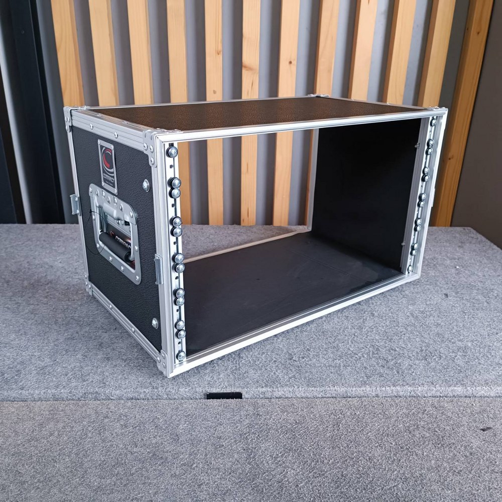 แร็ค COMPACT L 6U RACKไม้หุ้มหนังสีดำ ลึก 11นิ้ว L6U แร็คเครื่องเสียง แร็คไม้ คอมแพ็ค L-6U เอไอ-ไพศาล