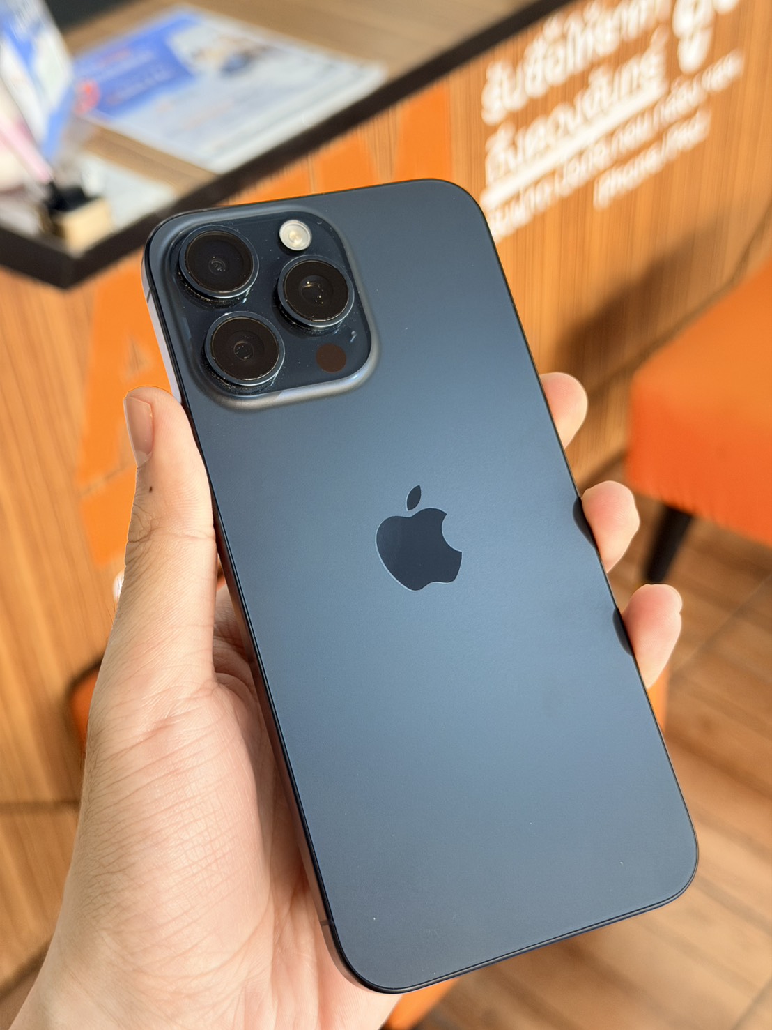 🌏 iPhone 15 Pro Max 256GB Blue Titanium 🌏 🫧 15PM❕️เครื่องเดิมๆ❕️#ศูนย์แท้ ราคาคุ้ม 🤳