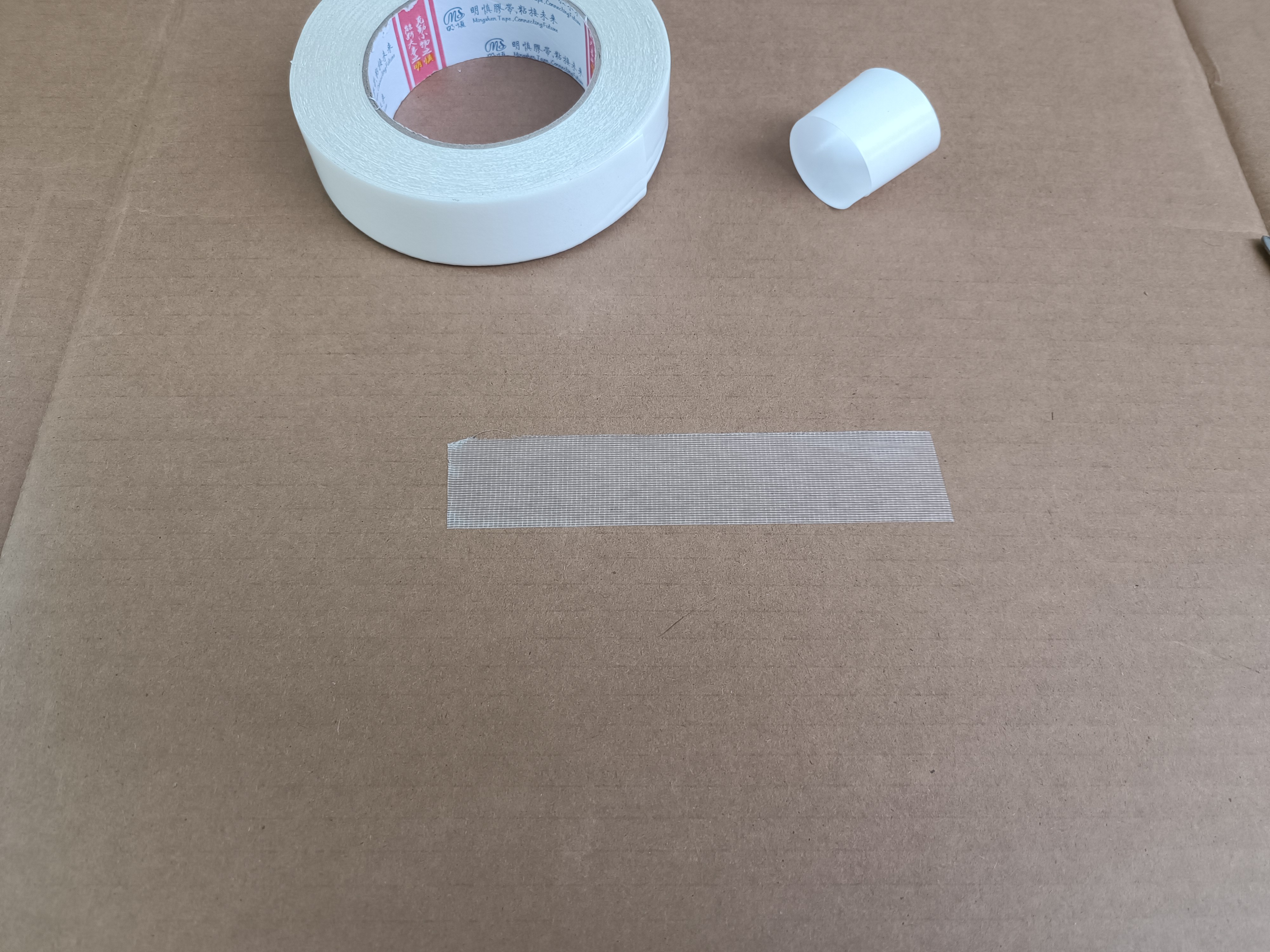 เทปใยสัปรด2หน้า สำหรับงานเดินสายBMS หรือใช้งานอื่นๆ สำหรับพื้นผิวเรียบ ความยาว 20 เมตร