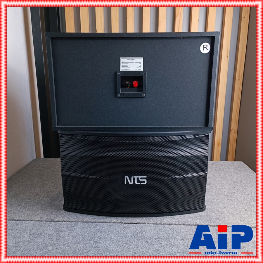 1คู่ NTS OK102 ตู้ลำโพง คาราโอเกะ 10นิ้ว OK 102 OK-102 ตู้คาราโอเกะ ตู้ ลำโพง คาราโอเกะ เอ็นทีเอส เอไอ-ไพศาล