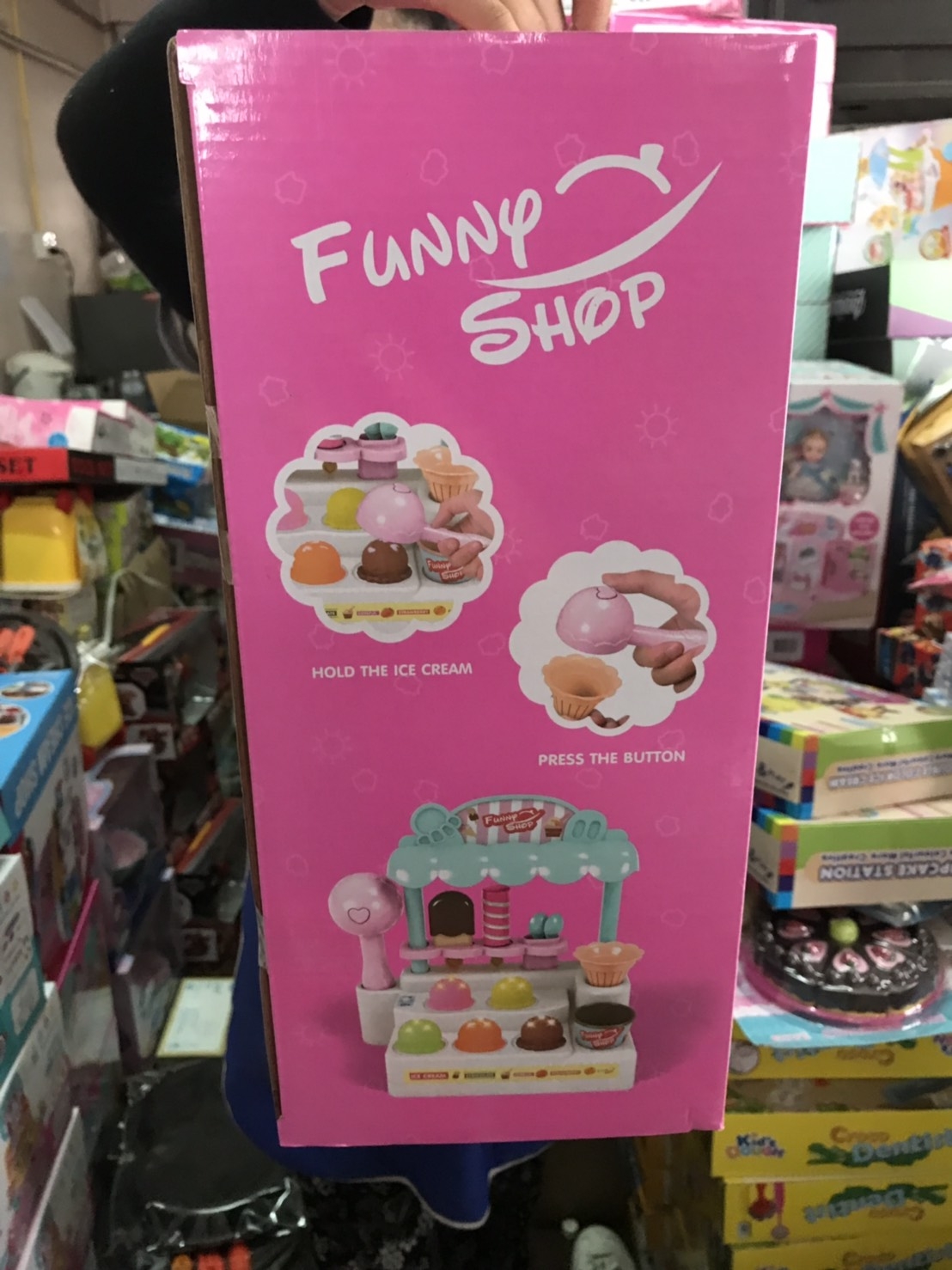 KDL888-9 ของเล่นแคชเชียร์คิดเงินพร้อมร้านไอติม