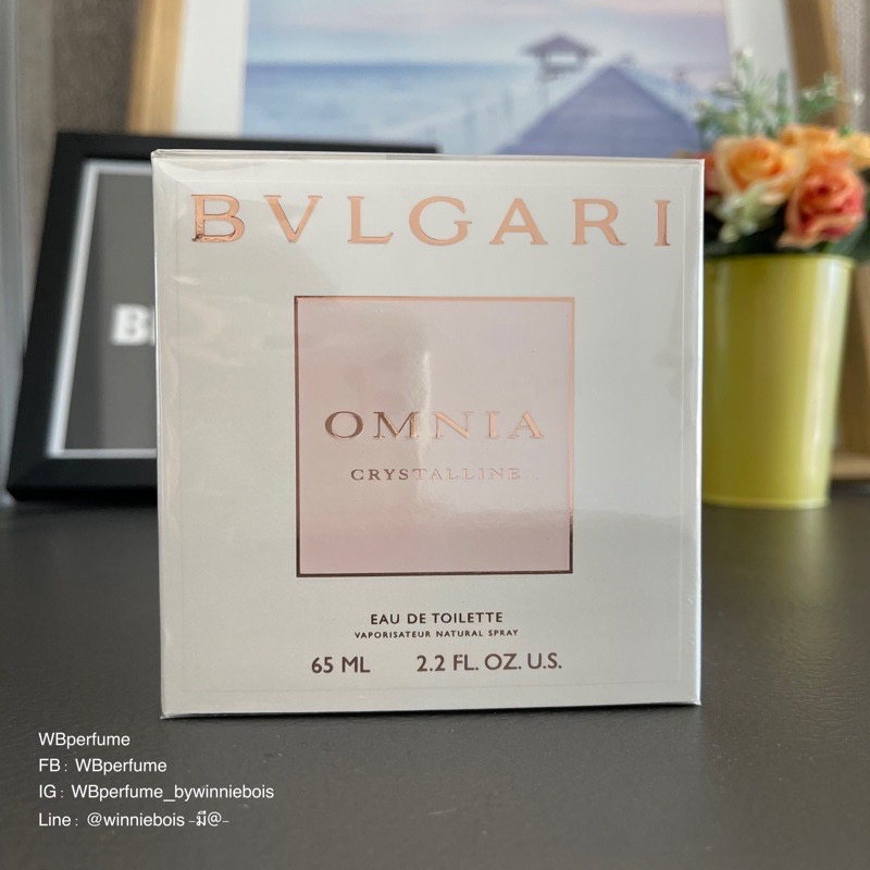 น้ำหอมแท้100% Bvlgari Omnia Crystalline EDT 65 ml กล่องซีล