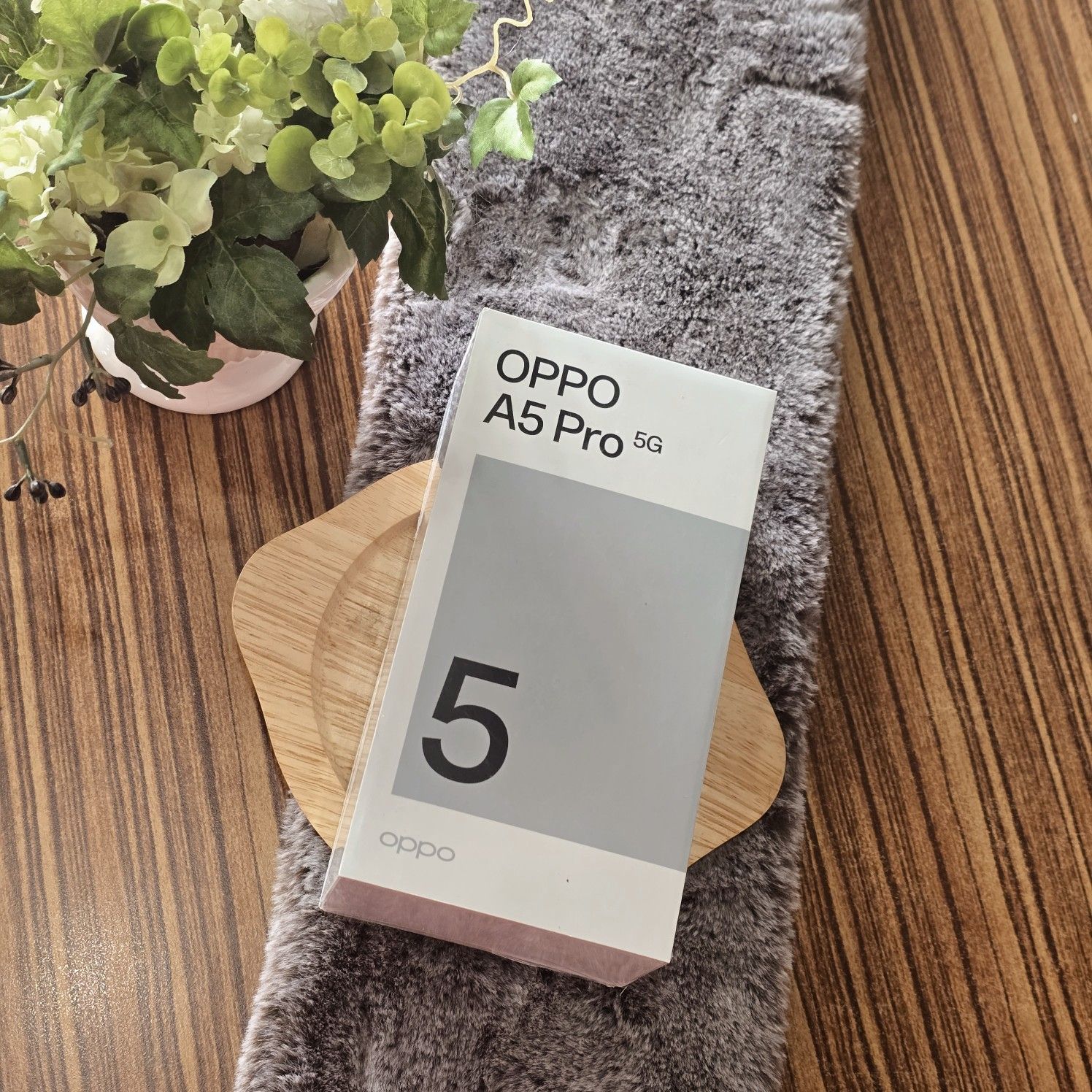 🌙🤍 สมาร์ทโฟน 🔮 OPPO A5 Pro (8+256GB) Bloom Pink (5G) 🖤 สภาพสวย❕️มีประกันศูนย์ ❕️🎠✨️