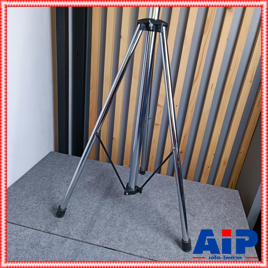 ขาตั้งตู้ลำโพงเหล็กชุบโครเมียม ST-1200 สามารถปรับระดับความสูงได้ 110-225 เซนติเมตร ขนาดกระบอก 35 มิลลิเมตร พร้อมตัวทดให้เป็นขนาด 38 มิลลิเมตร ST 1200 ST1200 เอไอ-ไพศาล