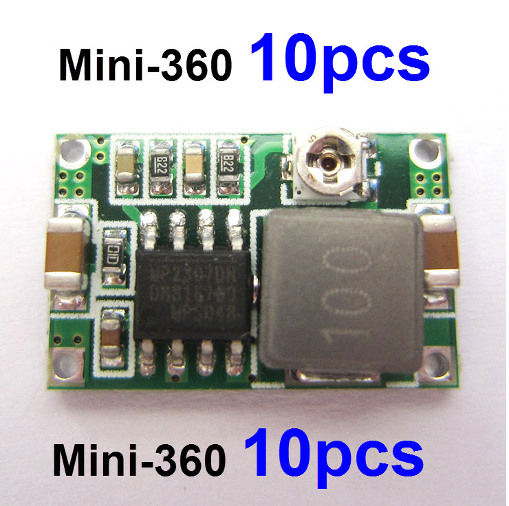 10 ตัว Mini360 DC-DC step-down power module automotive power ultra-small super