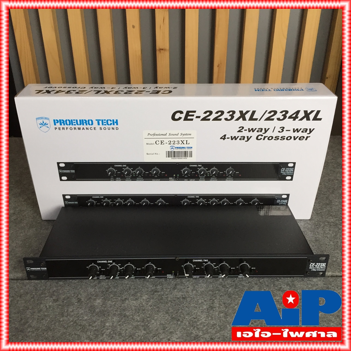 PROEUROTECH CE223XL crossover PRO EUROTECH 223XL ครอสโอเวอร์ รุ่น 223 PROEURO TECH ครอส2ทาง CE-223XL