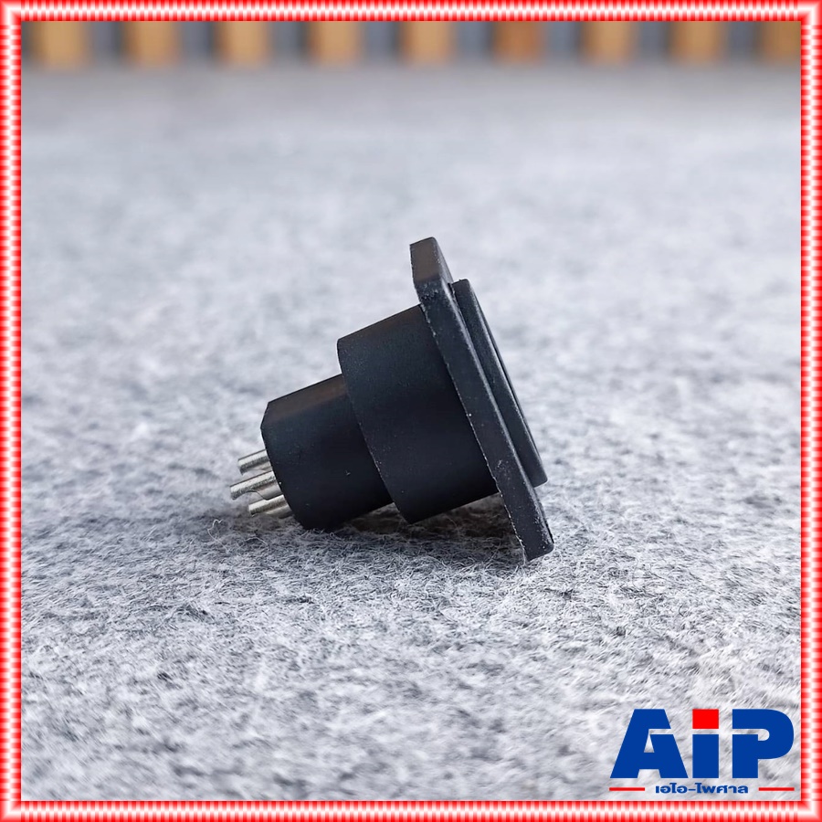 CANNONติดแท่นตัวเมีย LIDGE YM-049 แคนนอนติดแท่นตัวเมีย YM049 YM 049 XLRเมียติดแท่น เอไอ-ไพศาล