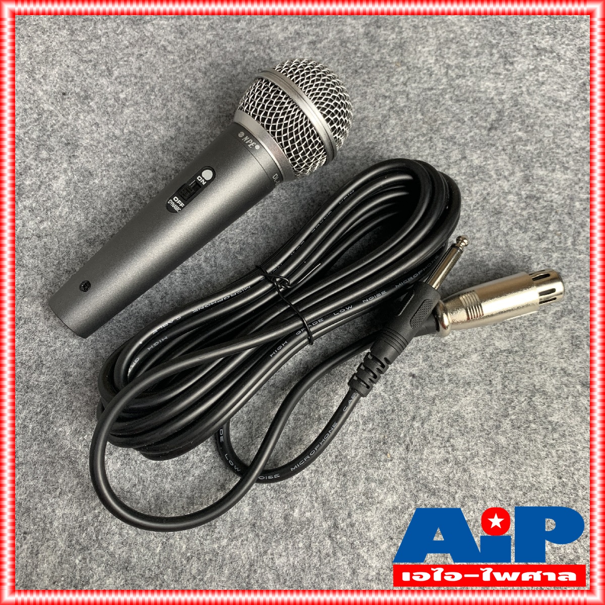 NPE DL 680 ไมค์โครโฟน ชนิดสายพร้อมสาย4.5เมตร DL680 ไมค์ร้องเพลง DL-680 เอไอ-ไพศาล