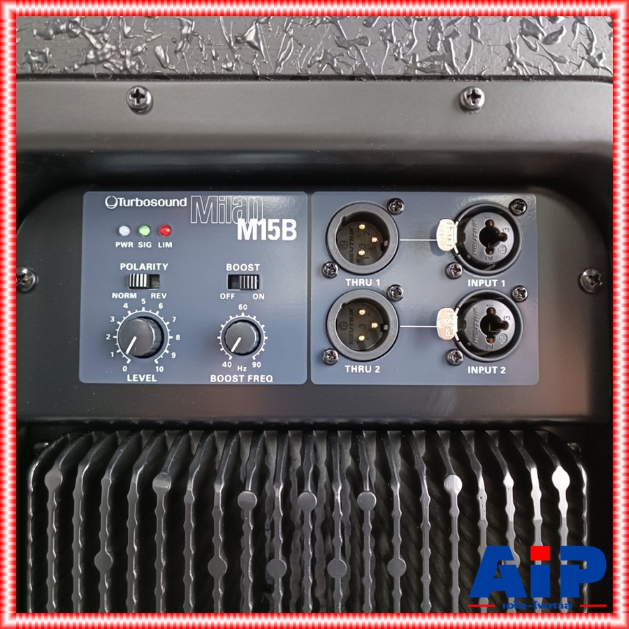 TURBOSOUND M-15B ตู้ลำโพงซับ15" 2200 Watt 15" Powered Subwoofer with Klark Teknik Technology for Portable PA +++