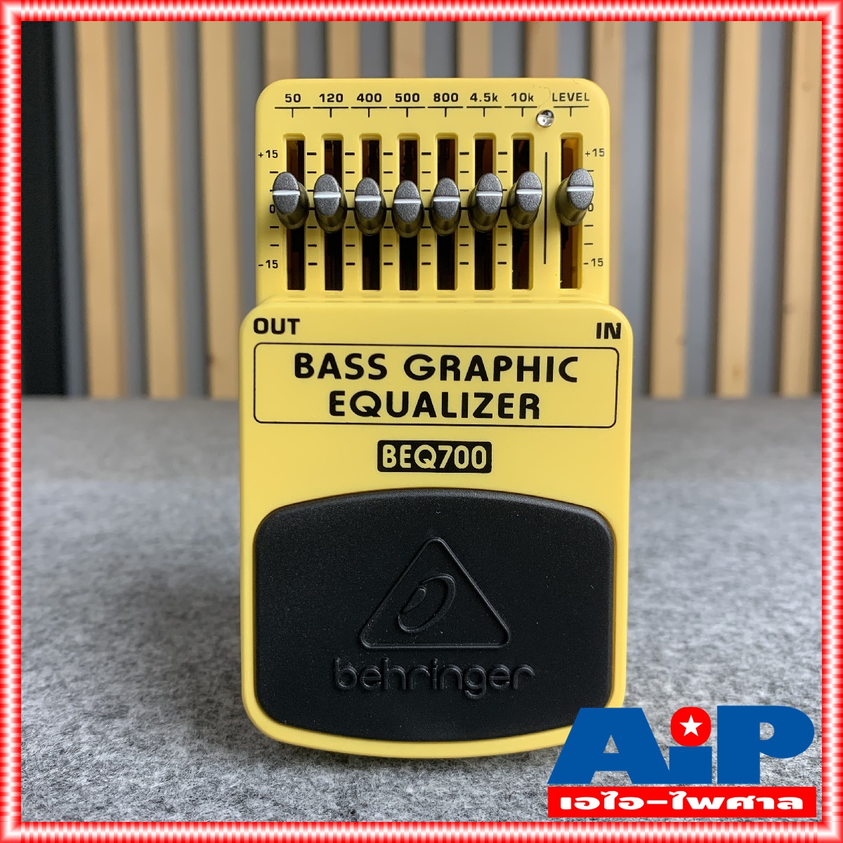 BEHRINGER BEQ700 เอฟเฟคกีต้าร์เบส Bass Graphic Equalizer BEQ-700 BEQ 700 effect guitar +++