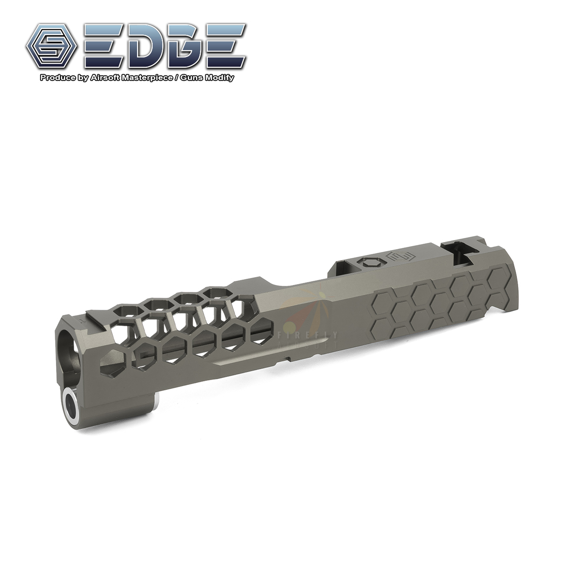 EDGE 4.3 “HIVE” Aluminum Standard Slide (TITANIUM GREY)
