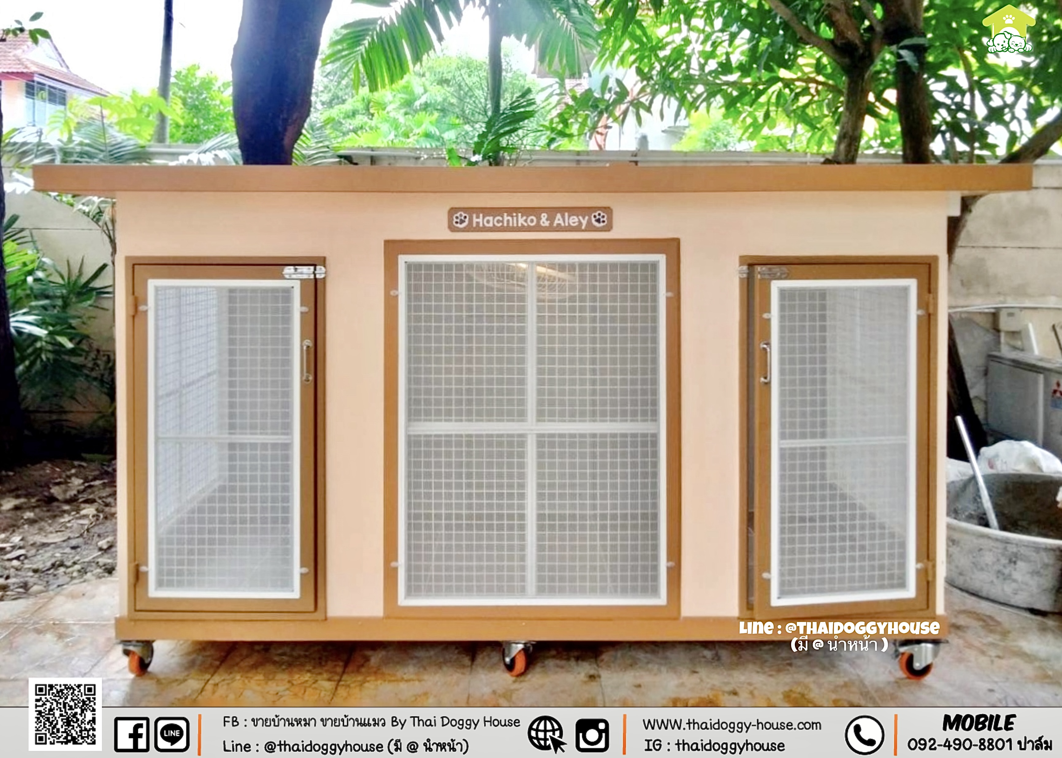 บ้านหมา บ้านแมว " 𝐁𝐎𝐗 𝐒𝐓𝐘𝐋𝐄 𝐁𝐘 𝐓𝐇𝐀𝐈 𝐃𝐎𝐆𝐆𝐘 𝐇𝐎𝐔𝐒𝐄 " แบ่