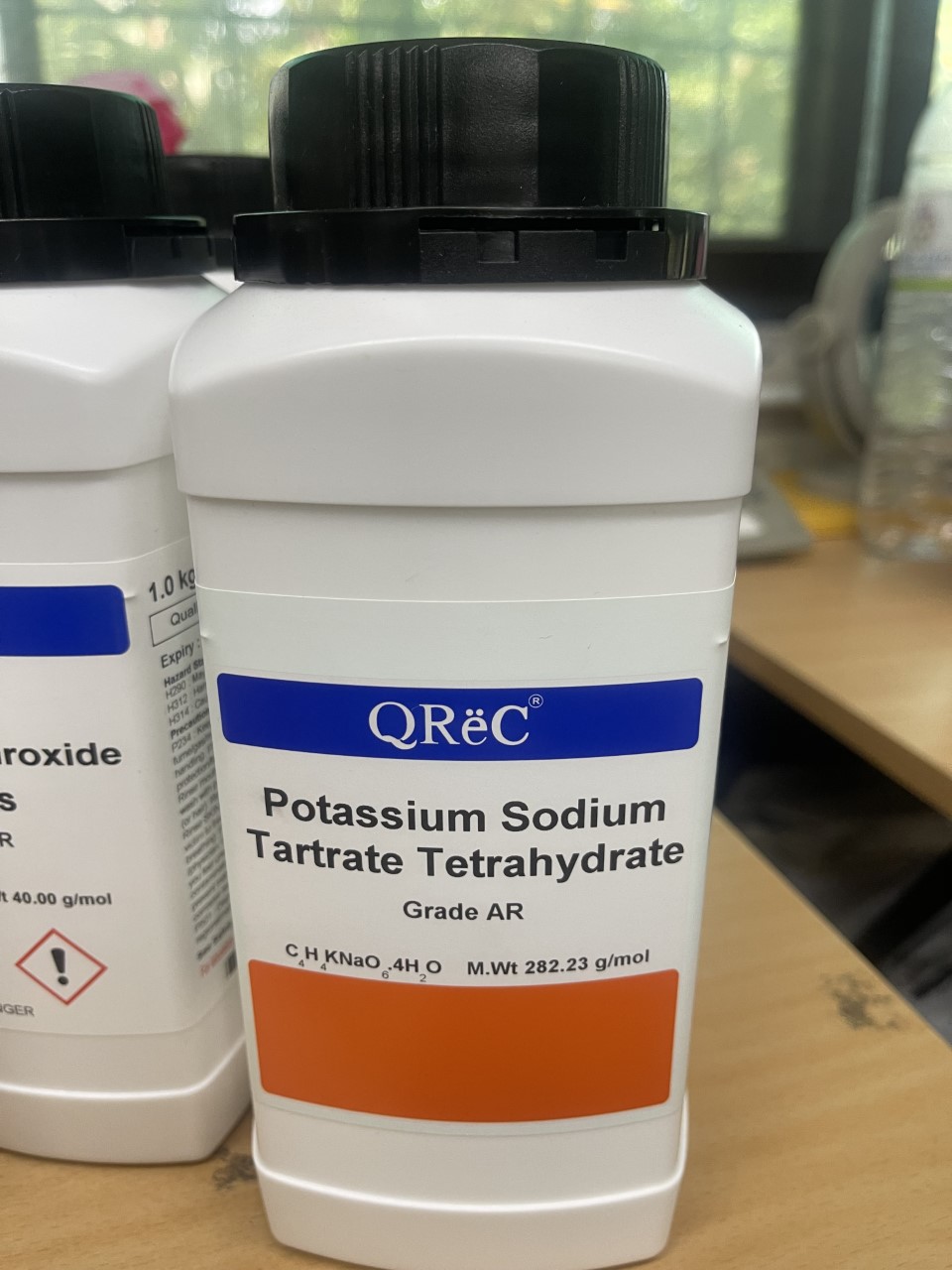 Potassium Sodium Tartrate Tetrahydrate AR, 1 kg -Qrec