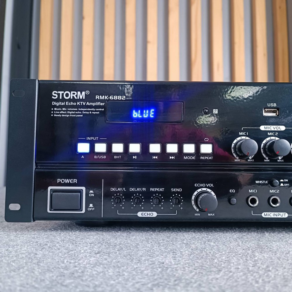STORM RMK-6882 แอมป์คาราโอเกะ แอมป์ USB บลูทูธ เครื่องขยายเสียง RMK 6882 RMK6882 เอไอ-ไพศาล
