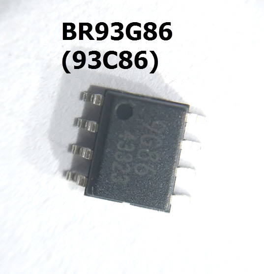 BR93G86 (93C86) (SOIC8) MICROWIRE SERIAL EEPROM 16K (2048 x 8 or 1024 x 16)